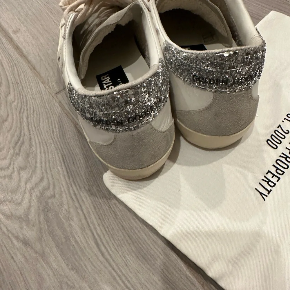 BRAND NEW!! Golden Goose Super Star Classic with Glitter Spur. NIB!! - Picture 9 of 15
